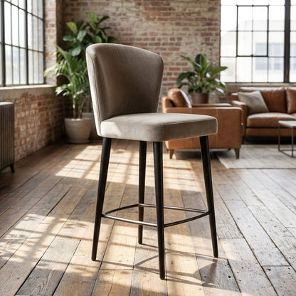 Set of Four Silhouette Counter Stools