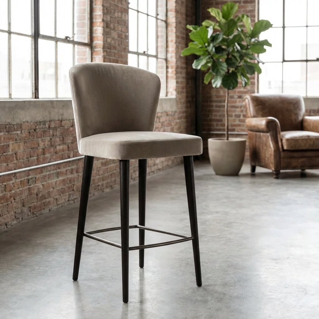 Set of Four Silhouette Counter Stools