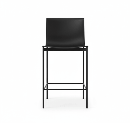 Set of Two Alto Modern High-Back Bar Stools