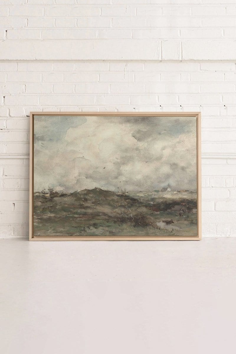 SHORELINE, Oeuvre sur toile étirée