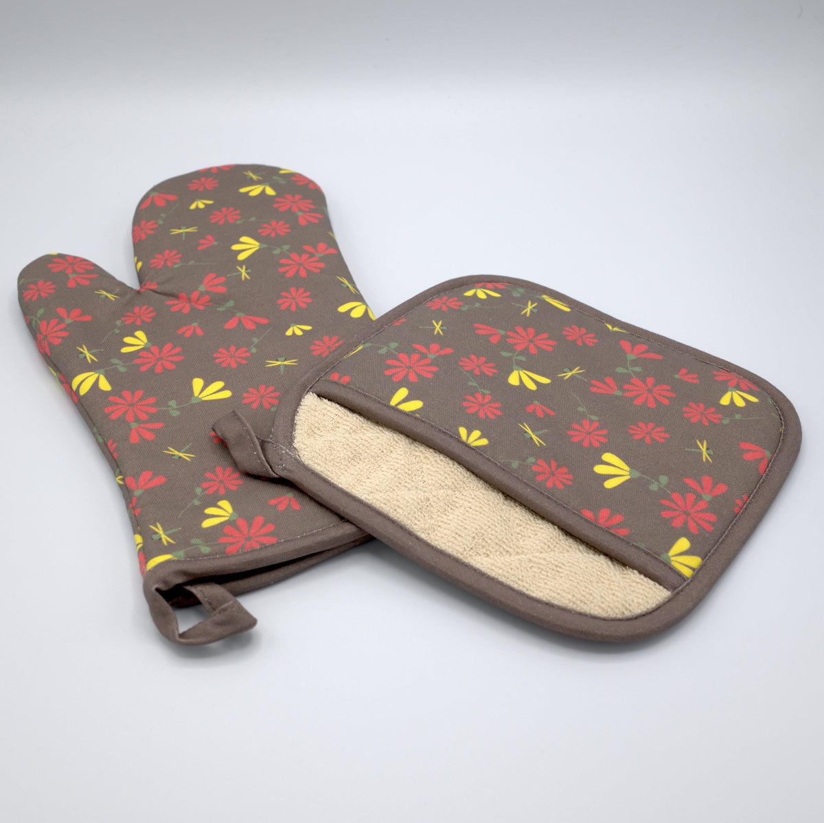 Shy Dragonfly-Oven Mitts & Pot Holders-4 Colors