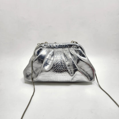 Silver Gallop Cloud Clutch - Products Added