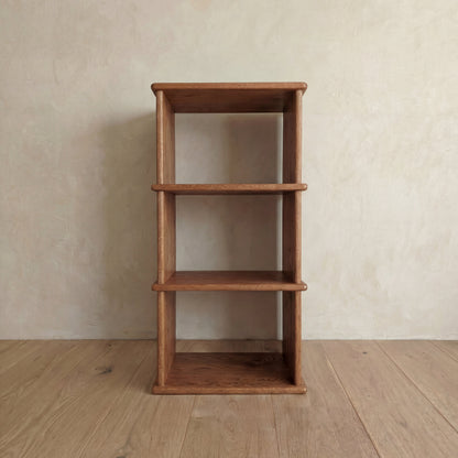 Small bookshelf in red oak