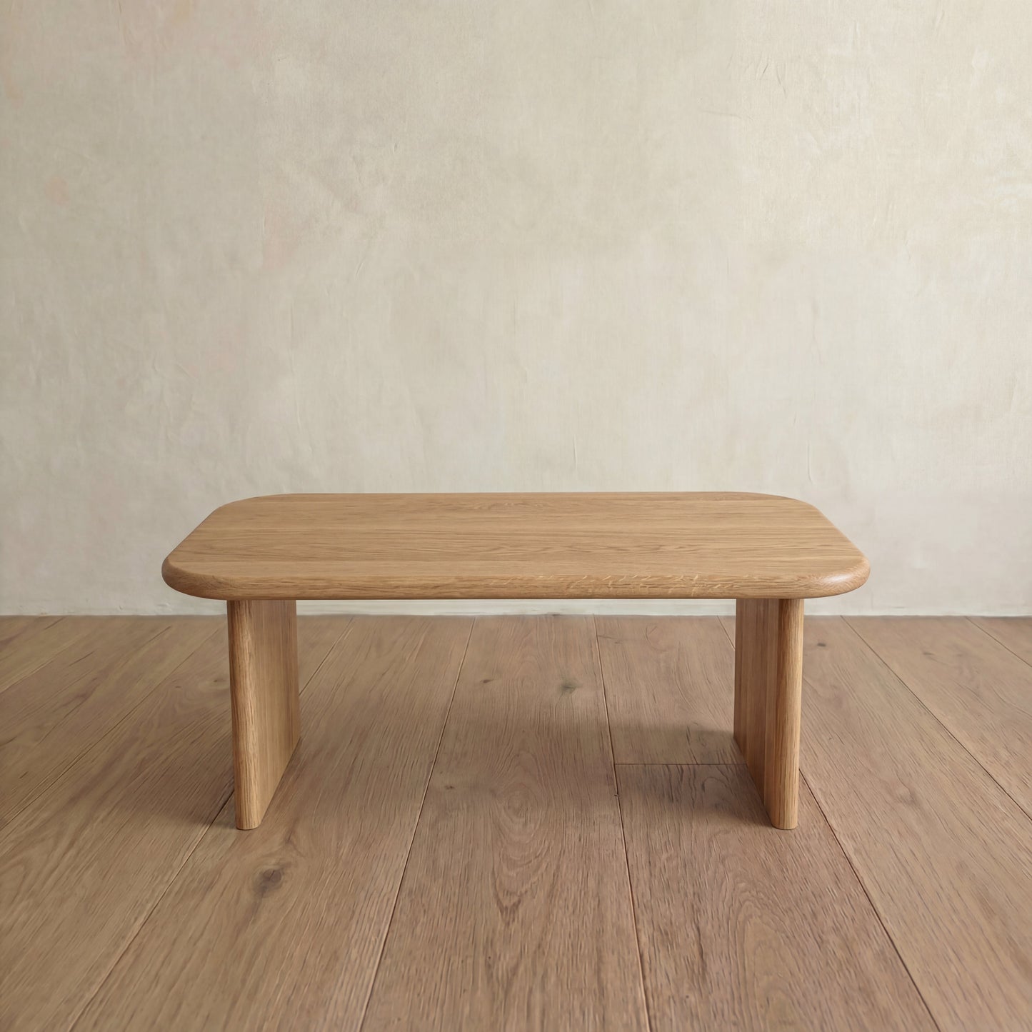 40 inch coffee table in white oak