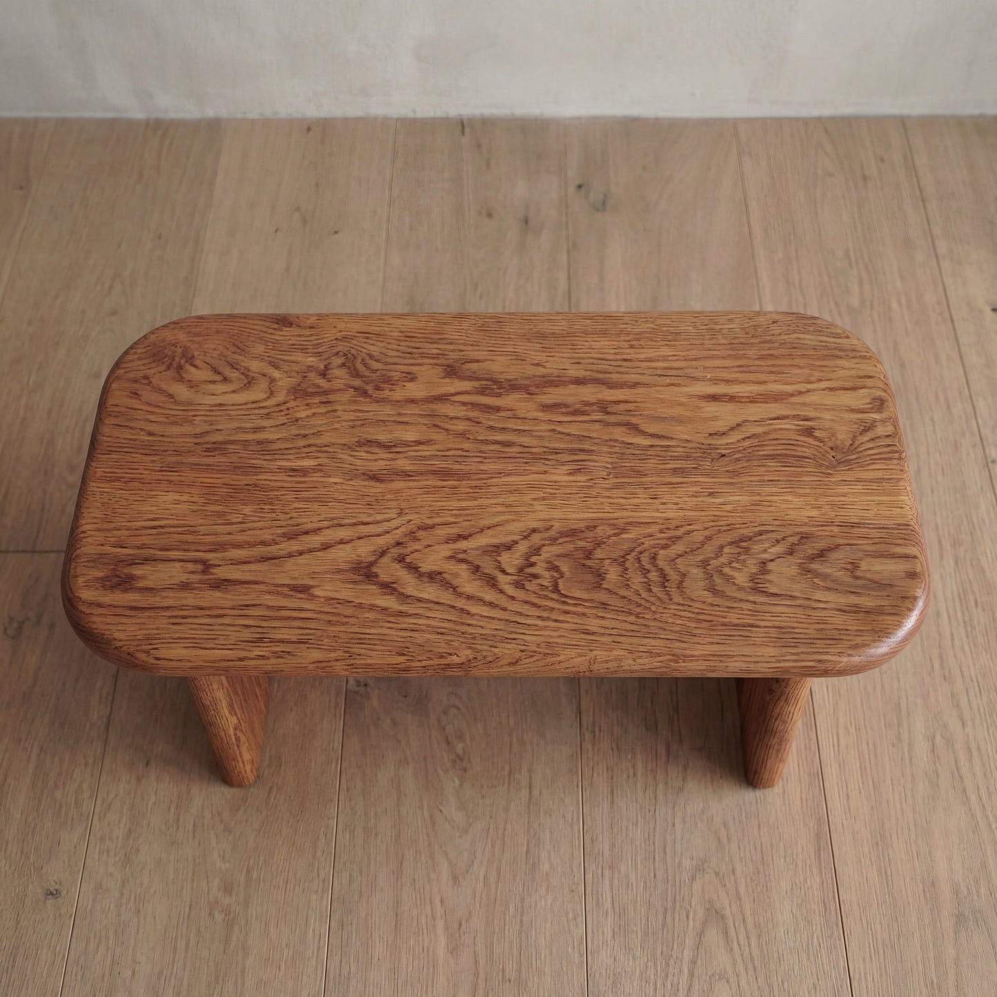 40 inch coffee table in red oak
