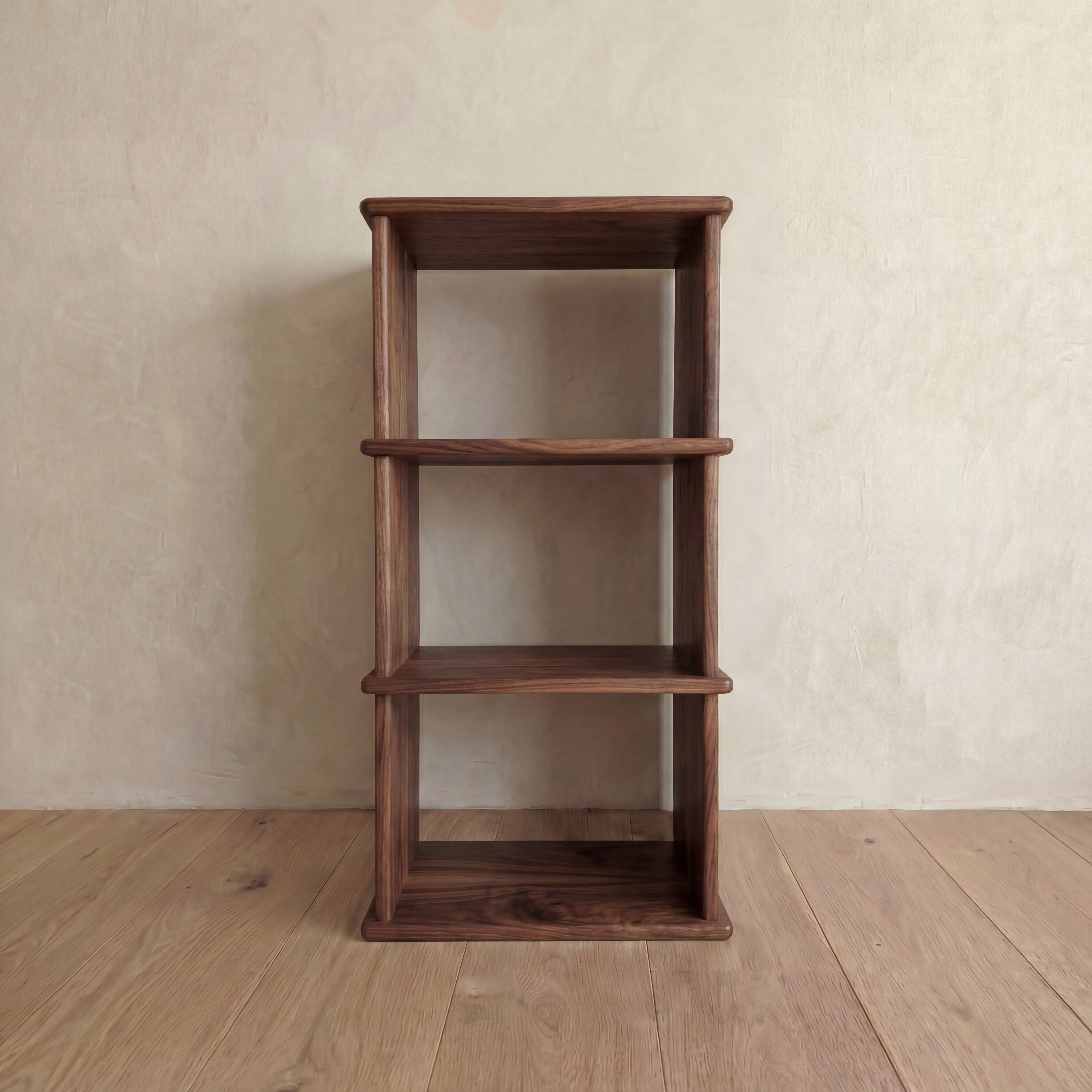 Small bookshelf in walnut