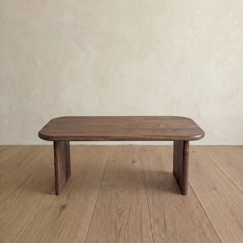 40 inch coffee table in walnut