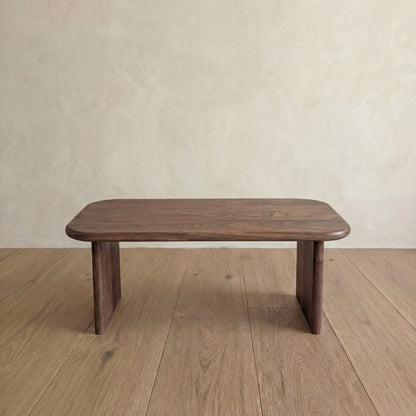 40 inch coffee table in walnut