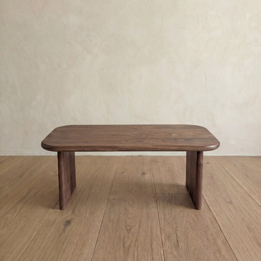 40 inch coffee table in walnut