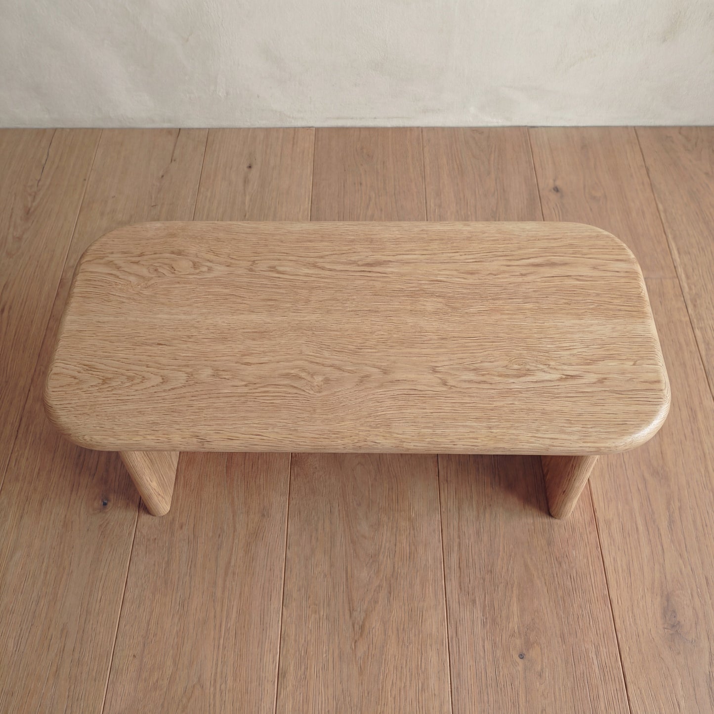 40 inch coffee table in white oak