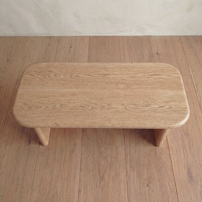 40 inch coffee table in white oak