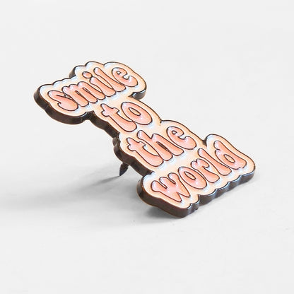 Smile to the World | Collectible Pin - Products Added
