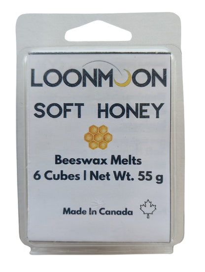 Hand-Poured Scented Beeswax Wax Melts - 6 Cubes, 55 g
