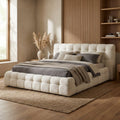 Soho Plush Upholstered King Bed