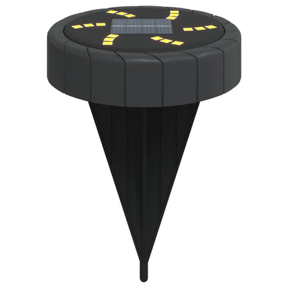 Solar Ground Lights with Ground Spike, 12 Pieces, Warm White - Royal Eagles Promise of Peace