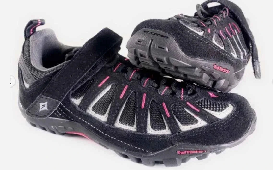 Specialized BodyGeometry Women's Tahoe Mountain Biking Cycling Shoes Size 37 EU