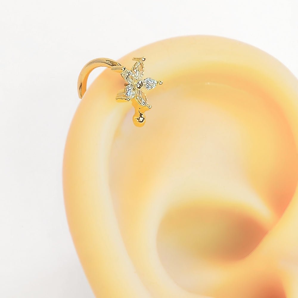 Star Flower Ear Cuff - Products Added