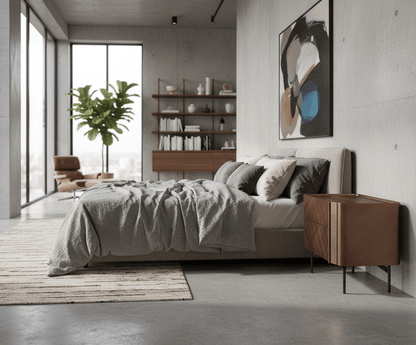 Stellan Modernist Bedside Cabinet