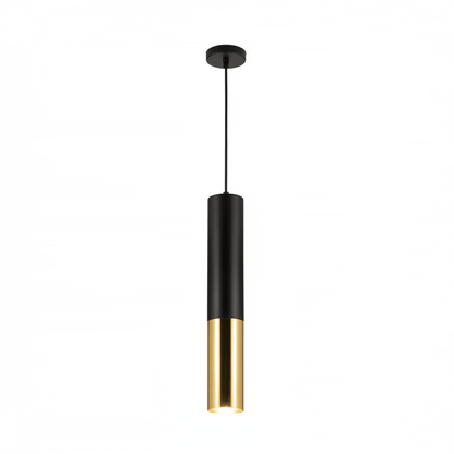 Stellan Two-Tone Tube Pendant