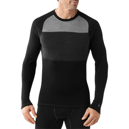 Smartwool Men's NTS Mid 250 Color Block Crew Tops Small