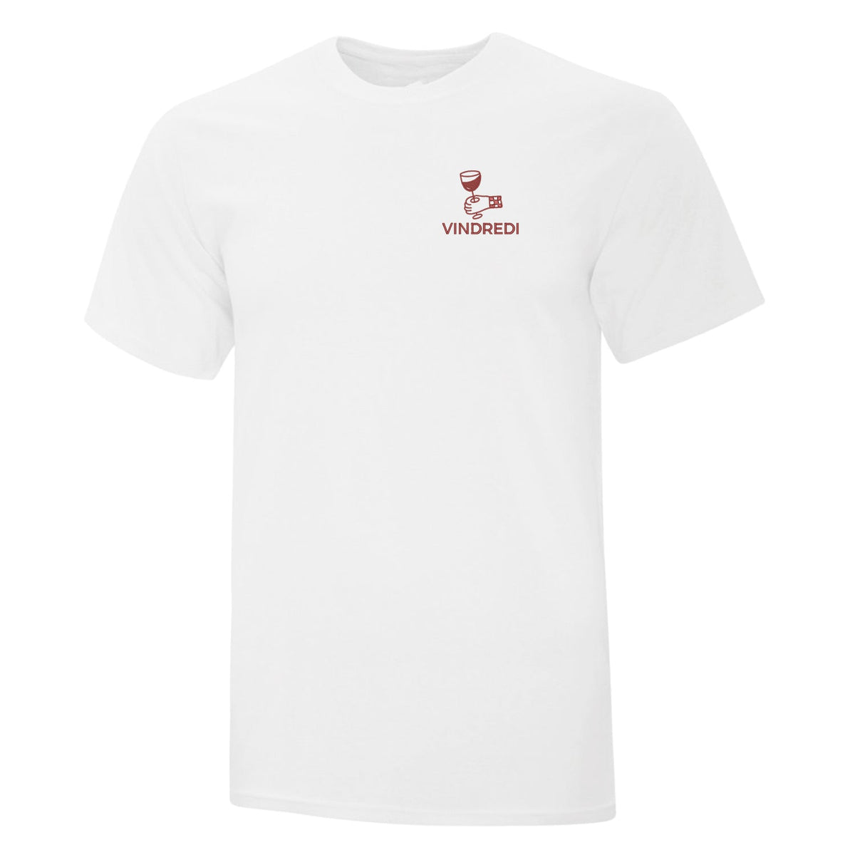 T-shirt "Vindredi" brodé