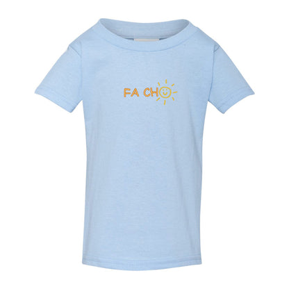 T-shirt "Fa cho" pour tout-petits brodé