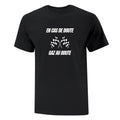 T-shirt "Gaz au boute" imprimé