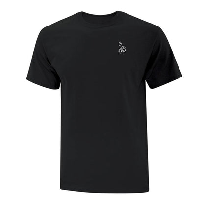 T-shirt Écrou brodé