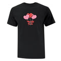 T-shirt "Love Sucks" imprimé