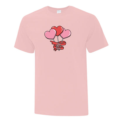 T-shirt "Love Sucks" imprimé