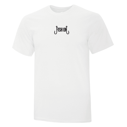 T-shirt "Fish On" brodé