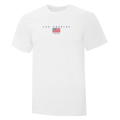 T-shirt "LOS ANGELES" brodé