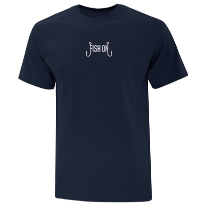 T-shirt "Fish On" brodé