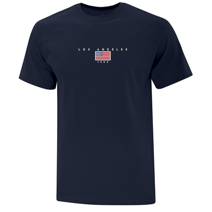 T-shirt "LOS ANGELES" brodé