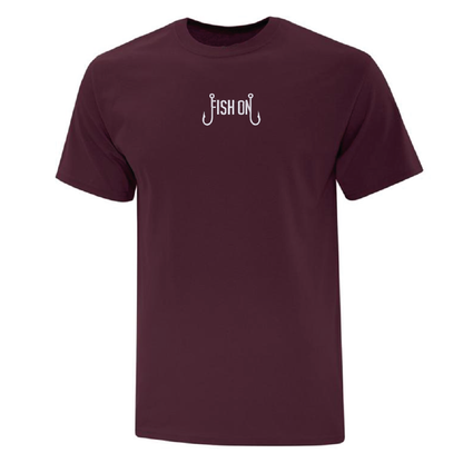 T-shirt "Fish On" brodé