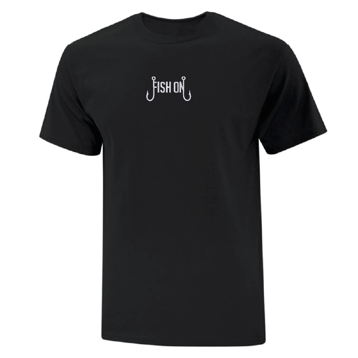 T-shirt "Fish On" brodé