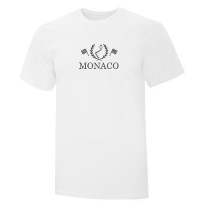 T-shirt Course Monaco brodé