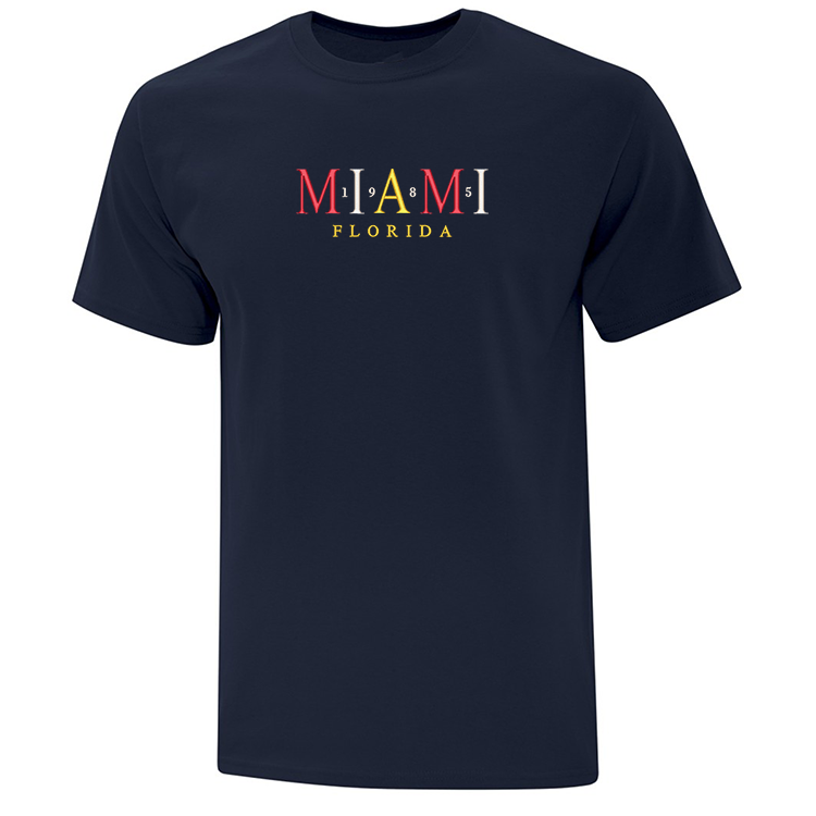 T-shirt "Miami" brodé