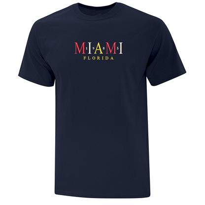 T-shirt "Miami" brodé