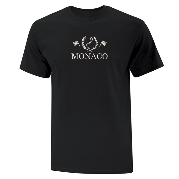 T-shirt Course Monaco brodé