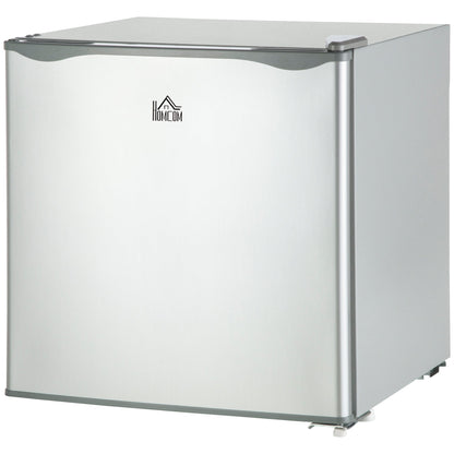 1.1 Cu. Ft. Mini Freezer, Compact Upright Freezer with Reversible Door, Removable Shelf, Adjustable Temperature, Black