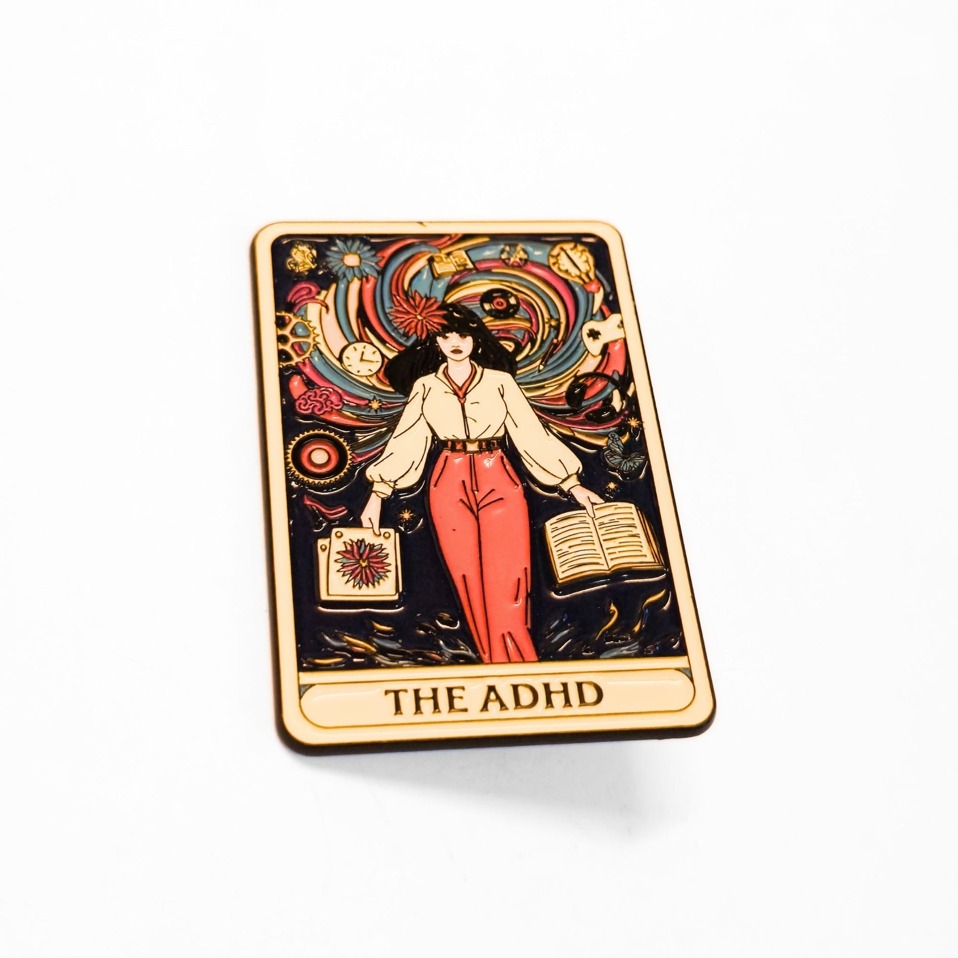 The ADHD (Tarot Card) | Collectible Pin - Products Added