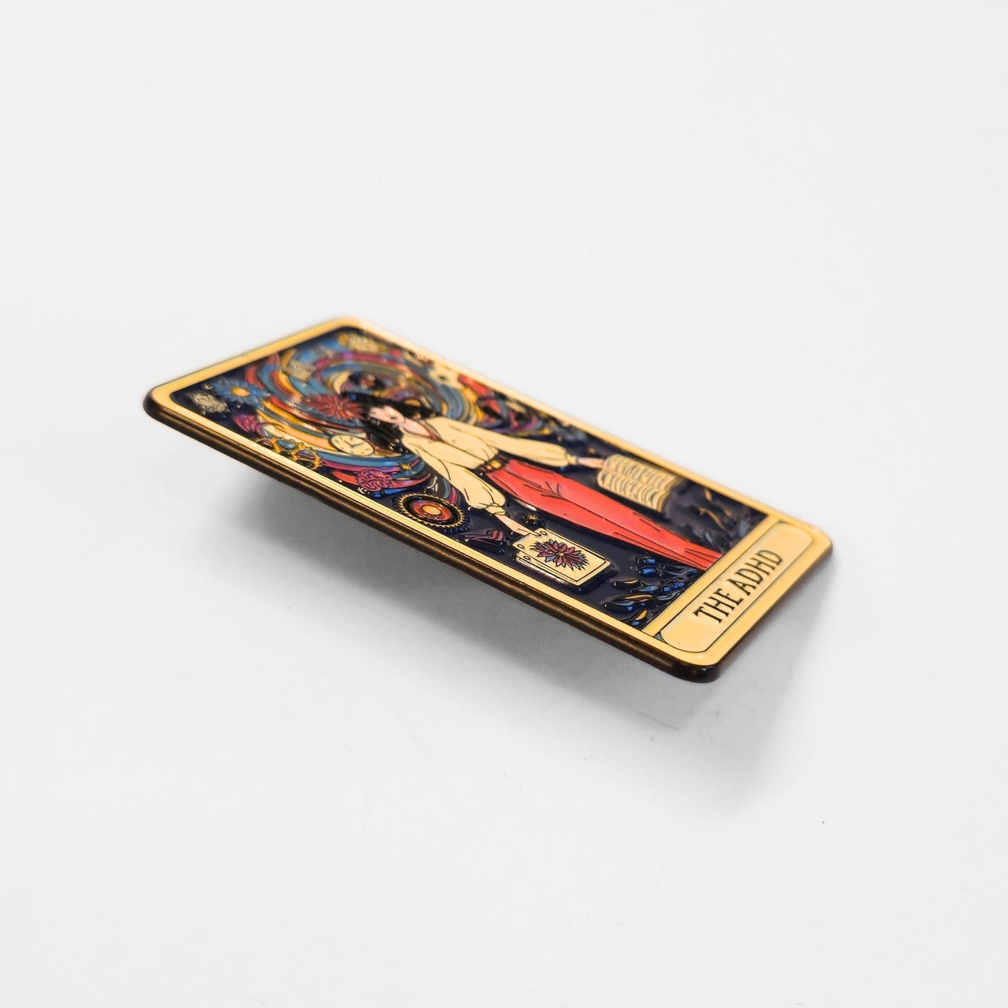 The ADHD (Tarot Card) | Collectible Pin - Products Added