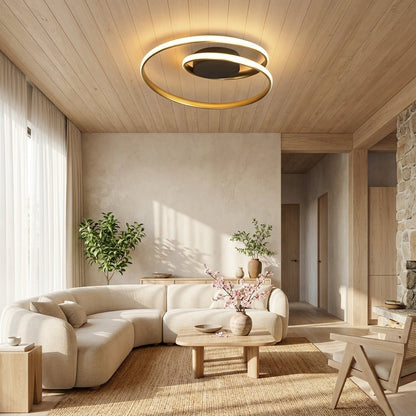 The Haag Spiral Ceiling Light