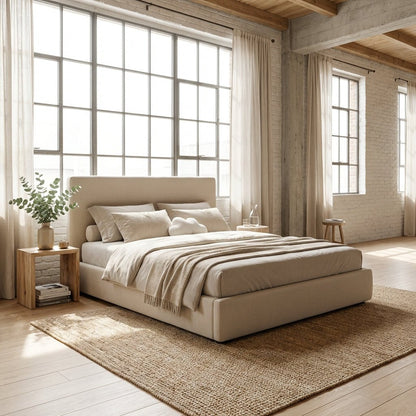 The Metro Fabric Queen Bed