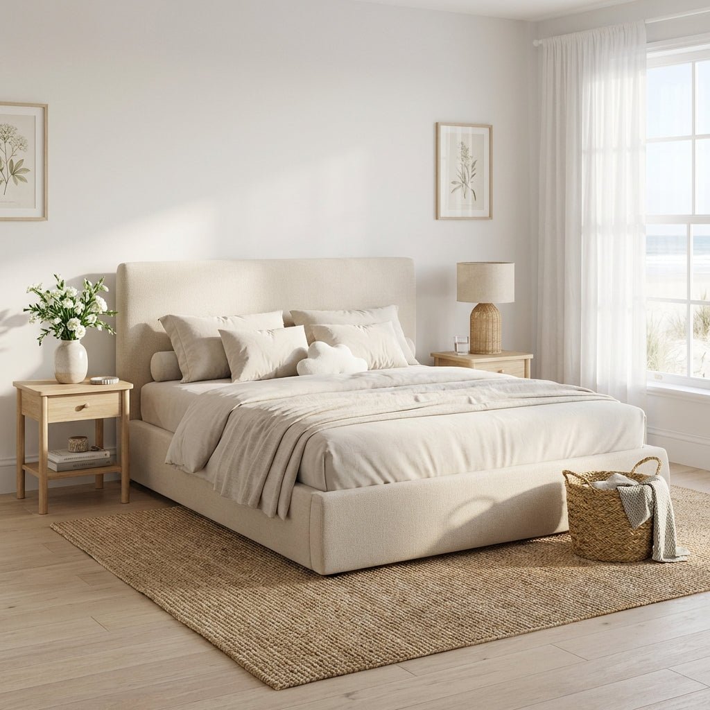 The Metro Fabric Queen Bed