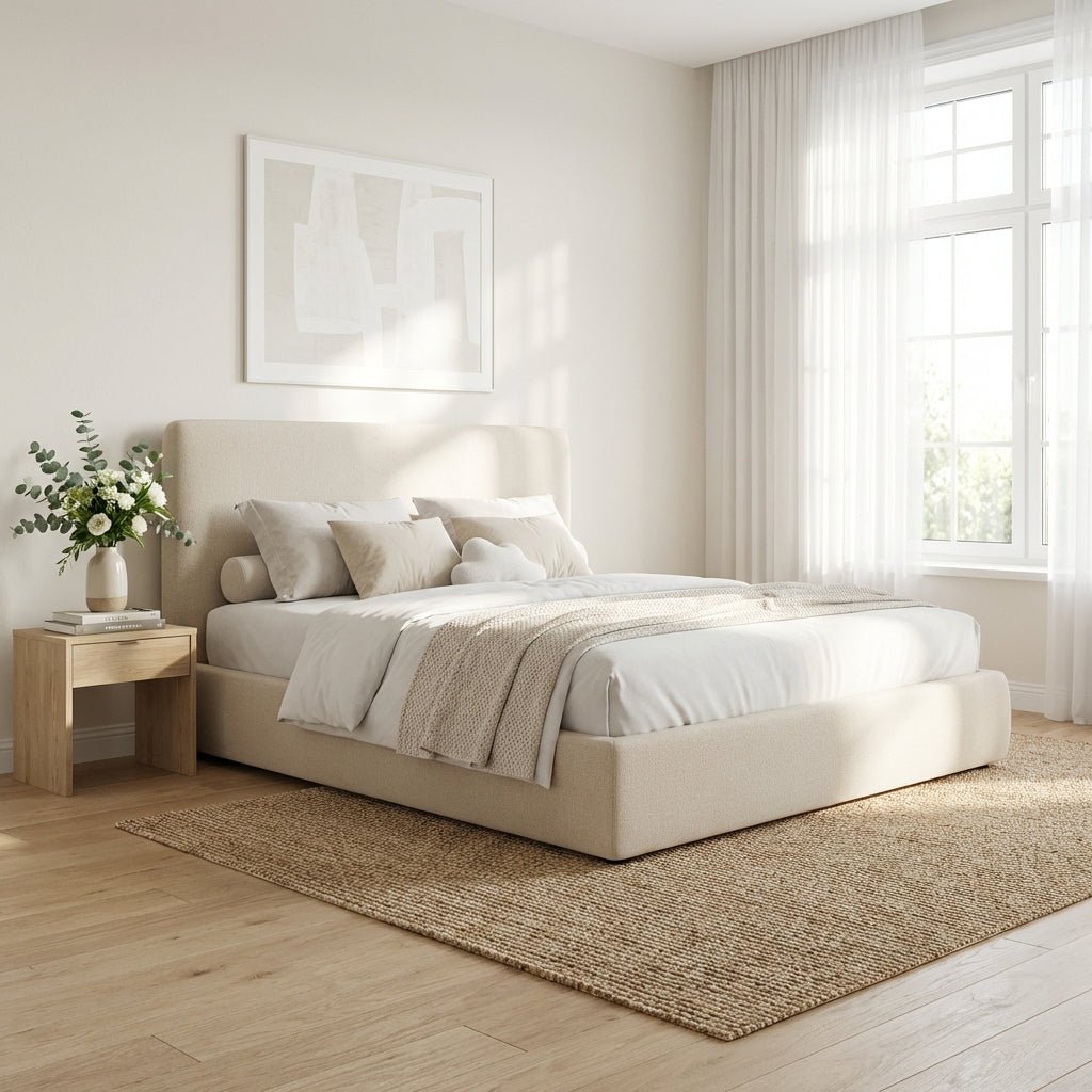 The Metro Fabric Queen Bed