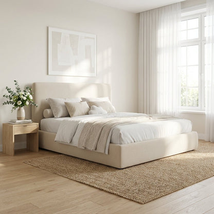 The Metro Fabric Queen Bed