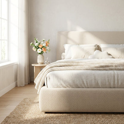 The Metro Fabric Queen Bed