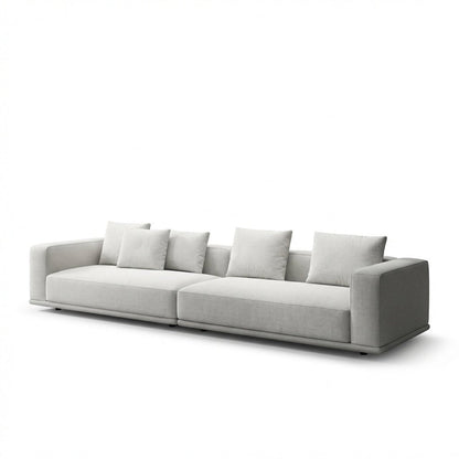 The Nordic Cotton and Linen Fabric Sofa